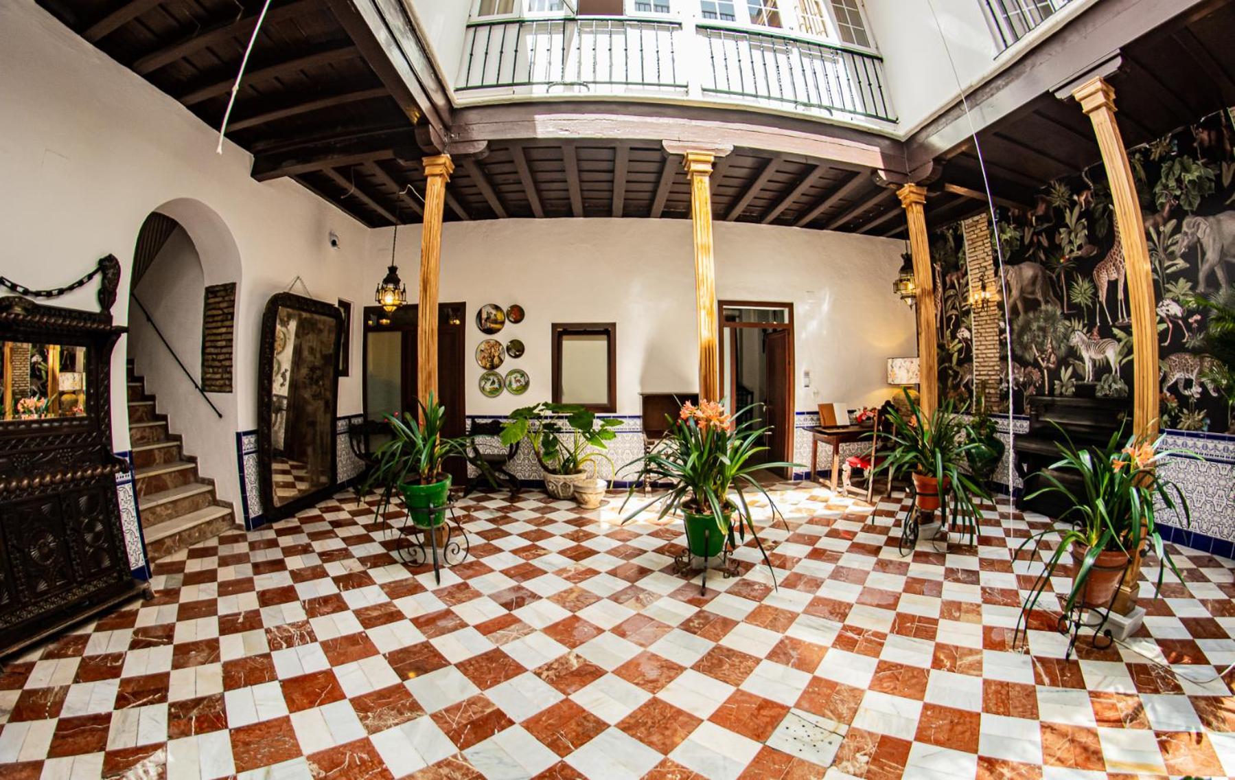 ホテル Casa Senorial Piedrachica セビリア エクステリア 写真